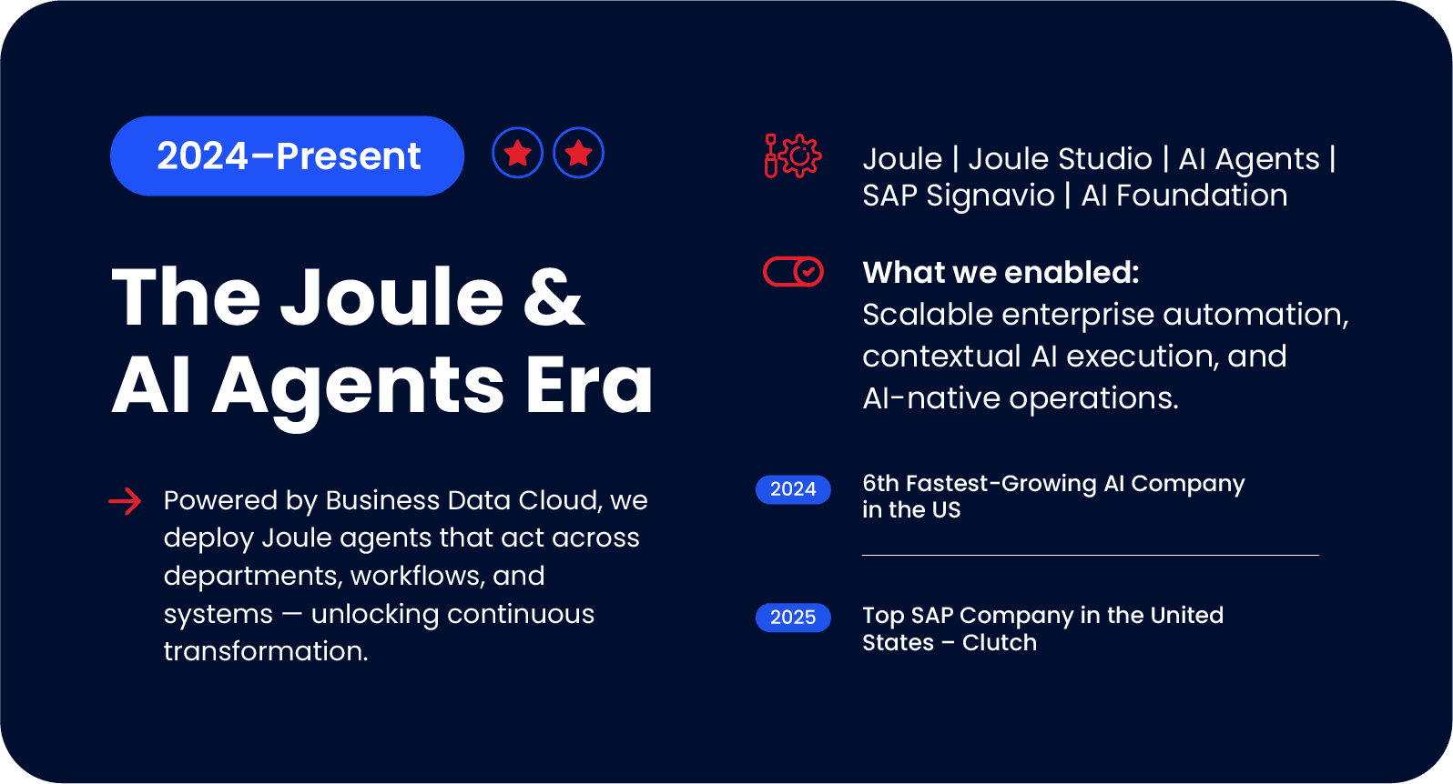 sap-joule-studio-signavio-bdc-ai-agents-era-timeline-2024-present